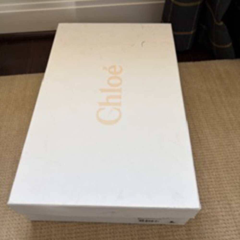 Chloe leather black high heel ankle boots - Picture 6 of 6